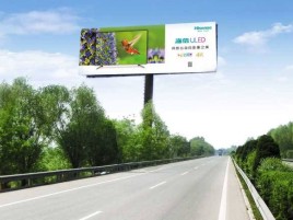 永善高速擎天柱广告牌的特点和优势