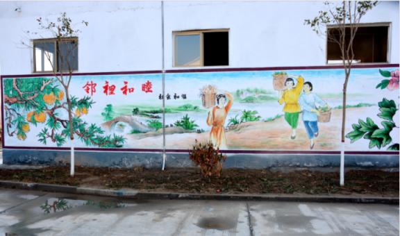 永善乡镇文化墙 乡风文明焕发新活力