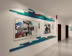 永善企业文化墙用什么材料好？