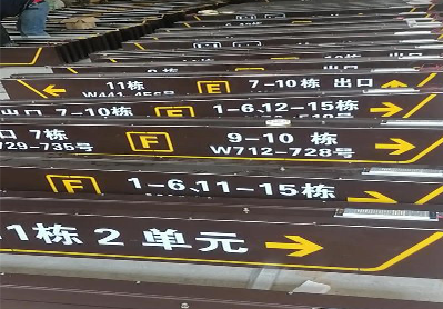 永善广告标识中，常见的几种安装方式。