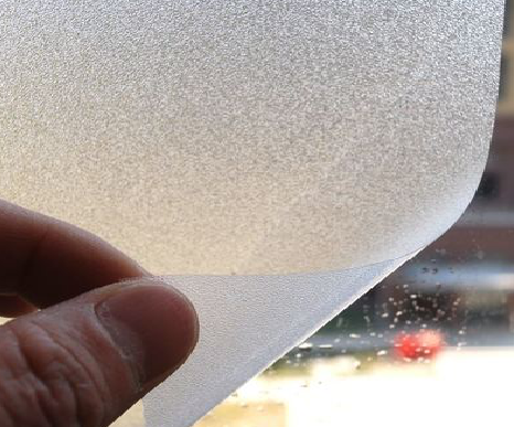 永善玻璃门外面粘广告用什么材料好？