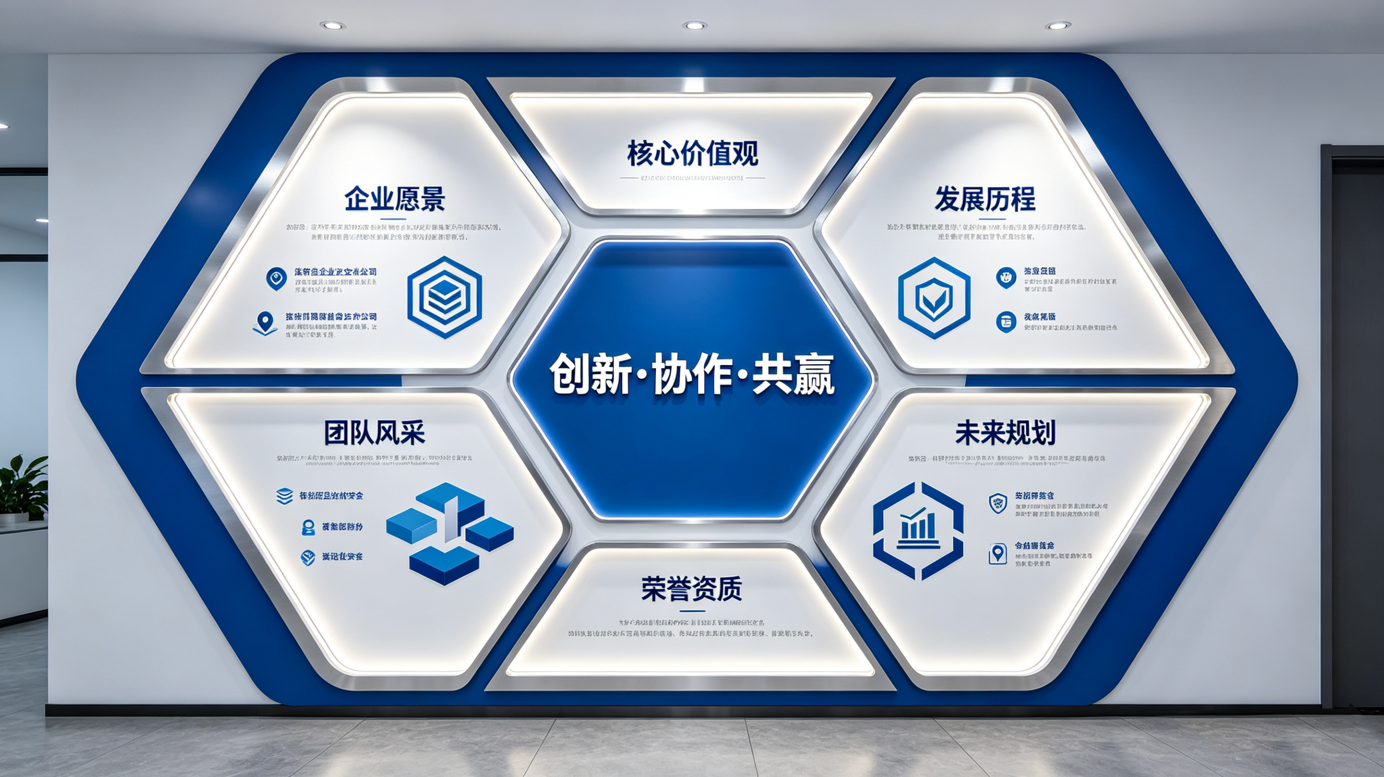 永善企业文化墙六边形避坑指南（新手常犯5个错误）